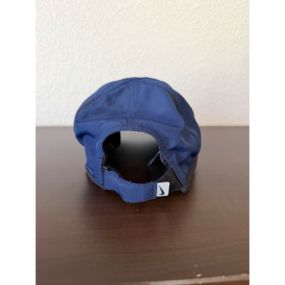 Nike Featherlight Dri-FIT Toddler Hat Navy Blue Adjustable Performance Cap - Picture 3 of 5